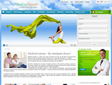 Tablet Screenshot of croatia-medical-travel.com